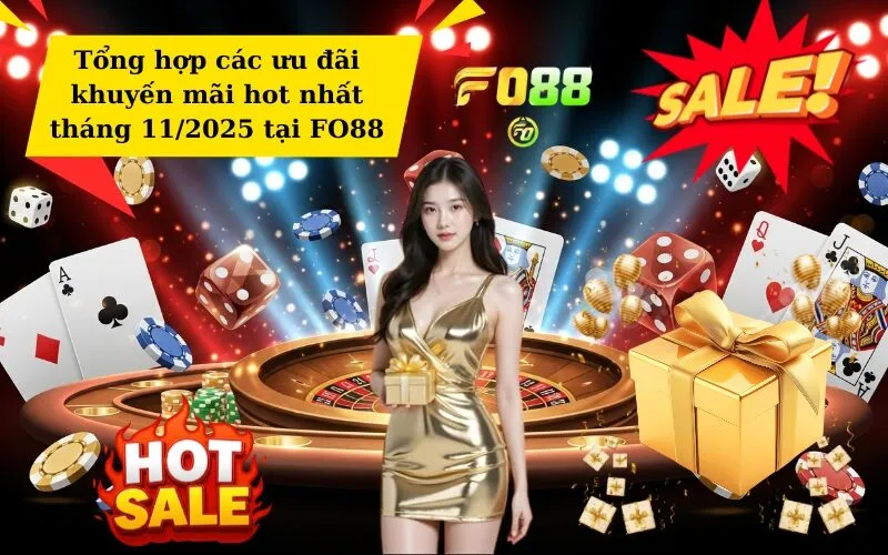 Tổng hợp các ưu đãi khuyến mãi hot nhất tháng 112025 tại FO88